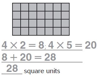 Go Math Grade 3 Answer Key Chapter 11 Perimeter and Area Area of Combined Rectangles img 66