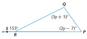 Go Math Grade 8 Answer Key Chapter 11 Angle Relationships in Parallel Lines and Triangles Lesson 2: Angle Theorems for Triangles img 16