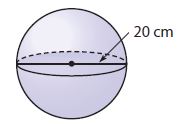 Go Math Grade 8 Answer Key Chapter 13 Volume Lesson 3: Volume of Spheres img 14