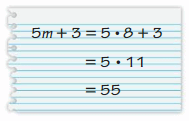 Big Ideas Math Answer Key Grade 6 Chapter 5 Algebraic Expressions and Properties 27