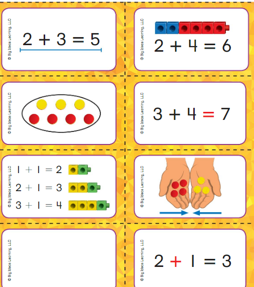 Big Ideas Math Answer Key Grade K Chapter 6 Add Numbers within 10 v 3