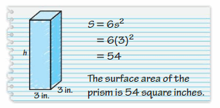 Big Ideas Math Answers Grade 6 Chapter 7 Area, Surface Area, and Volume 195
