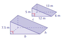 Big Ideas Math Solutions Grade 8 Chapter 10 Volume and Similar Solids 10.4 22