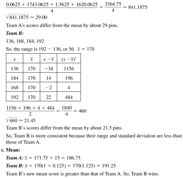 Big Ideas Math Algebra 1 Answer Key Chapter 11 Data Analysis and Displays 11.1 a31.2
