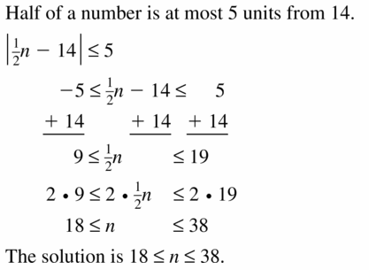 Big Ideas Math Algebra 1 Answer Key Chapter 2 Solving Linear Inequalities 2.6 Question 25