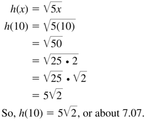Big Ideas Math Algebra 1 Answer Key Chapter 9 Solving Quadratic Equations 9.1 a 65