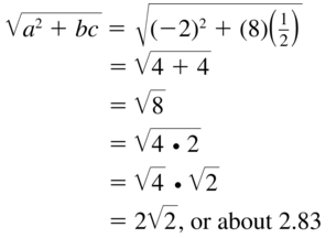 Big Ideas Math Algebra 1 Answer Key Chapter 9 Solving Quadratic Equations 9.1 a 69