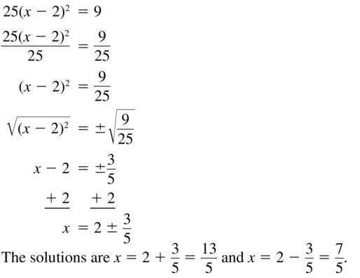 Big Ideas Math Algebra 1 Answers Chapter 10 Radical Functions and Equations 10.2 a 49