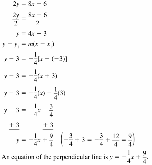 Big Ideas Math Algebra 1 Answers Chapter 4 Writing Linear Functions 4.3 Question 21
