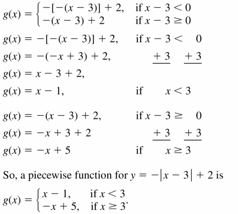 Big Ideas Math Algebra 1 Answers Chapter 4 Writing Linear Functions 4.7 Question 45