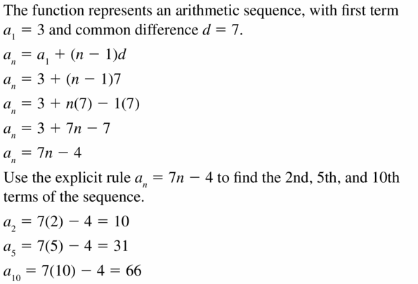 Big Ideas Math Algebra 1 Answers Chapter 6 Exponential Functions and Sequences 6.7 Question 47