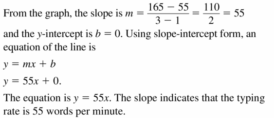 Big Ideas Math Algebra 2 Answers Chapter 1 Linear Functions 1.3 Question 7