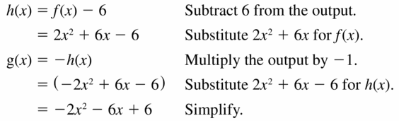 Big Ideas Math Algebra 2 Answers Chapter 2 Quadratic Functions 2.1 Question 41