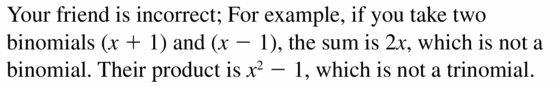Big Ideas Math Algebra 2 Answers Chapter 4 Polynomial Functions 4.2 Question 55