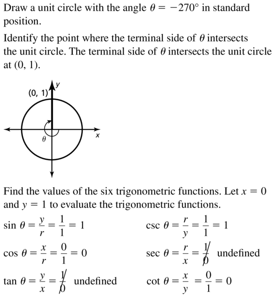 Big Ideas Math Algebra 2 Solutions Chapter 9 Trigonometric Ratios and Functions 9.3 a 13