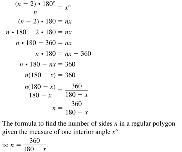 Big Ideas Math Answer Key Geometry Chapter 7 Quadrilaterals and Other Polygons 7.1 a 35
