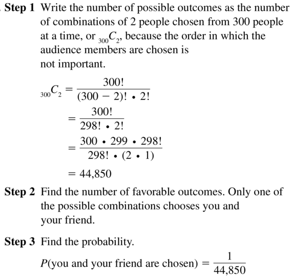 Big Ideas Math Answers Algebra 2 Chapter 10 Probability 10.5 a 47
