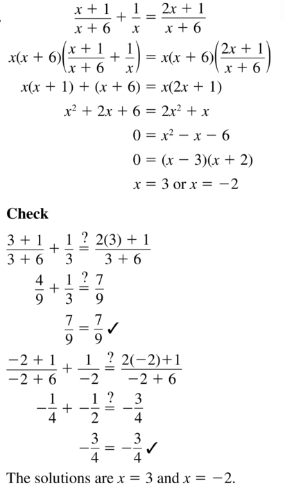 Big Ideas Math Answers Algebra 2 Chapter 7 Rational Functions 7.5 a 27