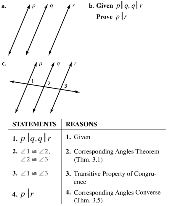 Big Ideas Math Geometry Answer Key Chapter 3 Parallel and Perpendicular Lines 3.3 a 39