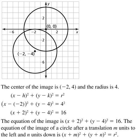Big Ideas Math Geometry Answers Chapter 10 Circles 10.7 Ans 25