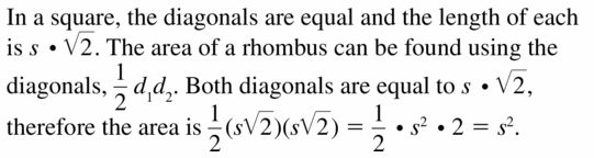 Big Ideas Math Geometry Answers Chapter 11 Circumference, Area, and Volume 11.3 Ques 45