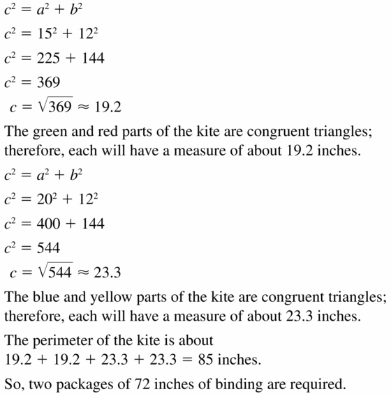 Big Ideas Math Geometry Answers Chapter 9 Right Triangles and Trigonometry 9.1 Ans 37