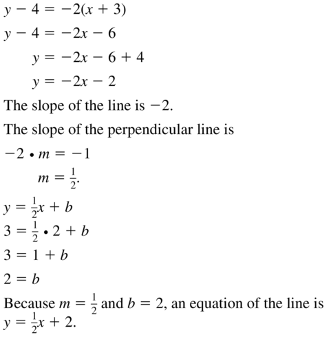 Big Ideas Math Geometry Solutions Chapter 3 Parallel and Perpendicular Lines 3.5 a 19.1
