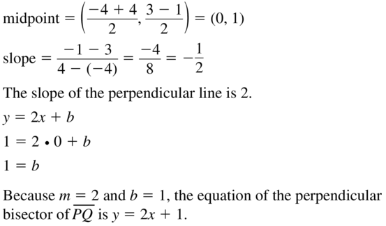 Big Ideas Math Geometry Solutions Chapter 3 Parallel and Perpendicular Lines 3.5 a 27