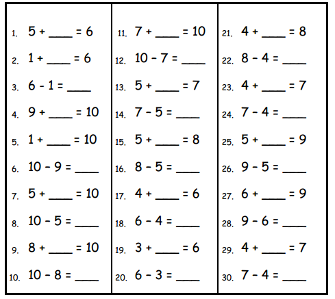 Engage NY Math 1st Grade Module 4 Lesson 23 Core Fluency Practice Set C Answer Key 1