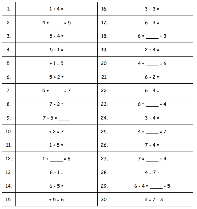 Engage NY Math 1st Grade Module 5 Lesson 1 Sprint Answer Key 8