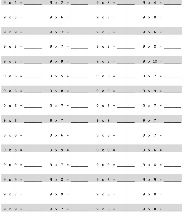 Engage NY Math 3rd Grade Module 7 Lesson 16 Pattern Sheet Answer Key p 1