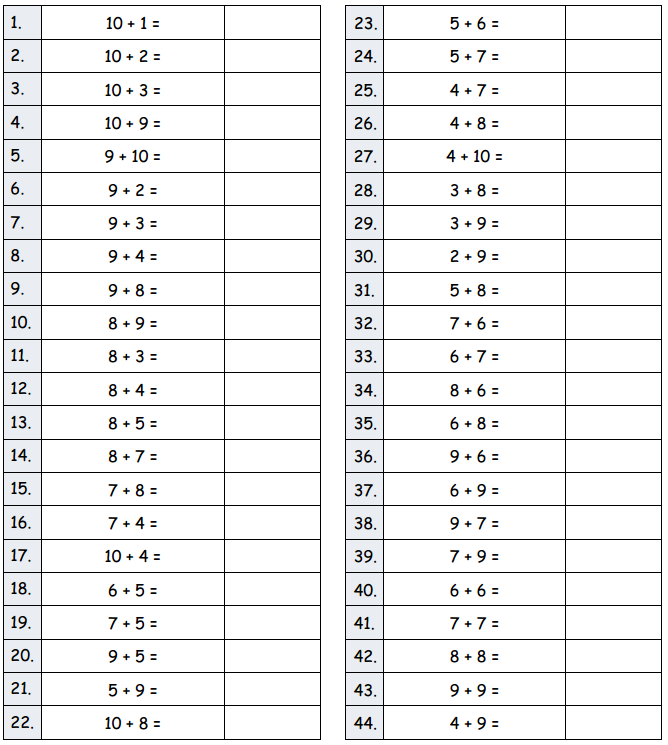 Eureka Math Grade 2 Module 3 Lesson 17 Sprint Answer Key 2