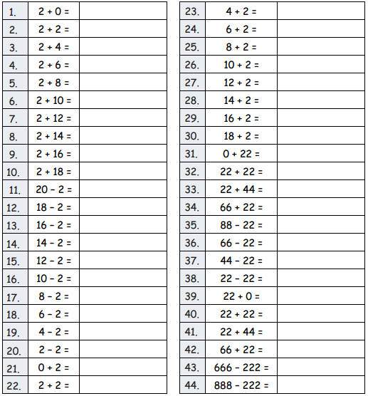 Eureka Math Grade 2 Module 7 Lesson 15 Sprint Answer Key 2