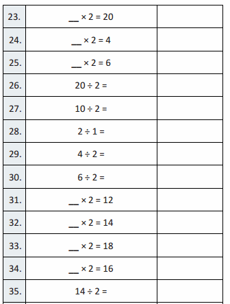 Eureka Math Grade 3 Module 1 Lesson 13 Sprint Answer Key 3
