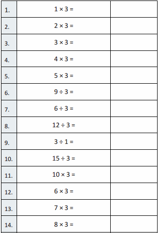 Eureka Math Grade 3 Module 1 Lesson 14 Sprint Answer Key 21