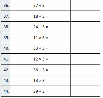 Eureka Math Grade 3 Module 1 Lesson 14 Sprint Answer Key 4