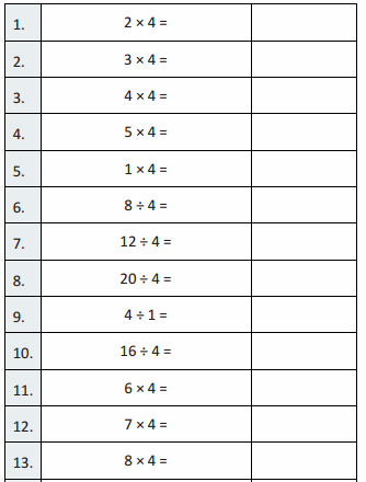 Eureka Math Grade 3 Module 1 Lesson 17 Sprint Answer Key 1