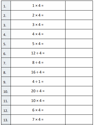 Eureka Math Grade 3 Module 1 Lesson 17 Sprint Answer Key 5