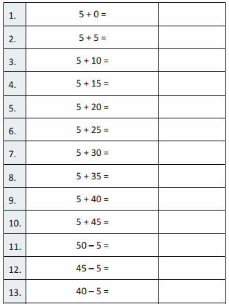 Eureka Math Grade 3 Module 1 Lesson 18 Sprint Answer Key 25