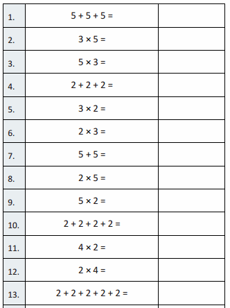 Eureka Math Grade 3 Module 1 Lesson 4 Sprint Answer Key 1
