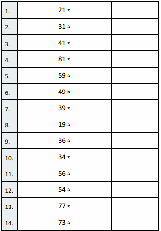 Eureka Math Grade 3 Module 2 Lesson 17 Sprint Answer Key 1