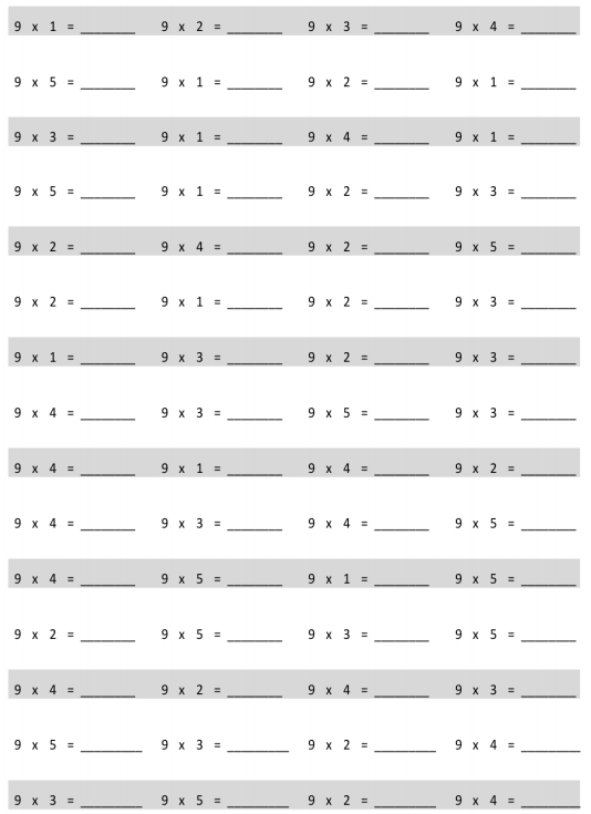 Eureka Math Grade 3 Module 3 Lesson 14 Pattern Sheet Answer Key 1