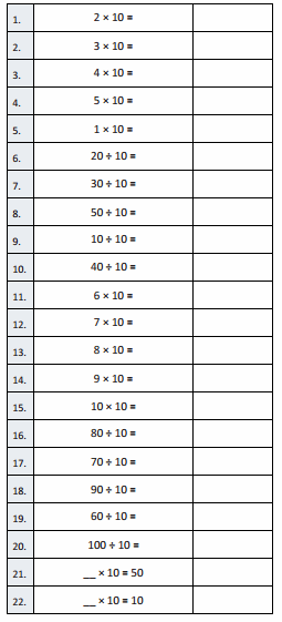 Eureka Math Grade 4 Module 1 Lesson 1 Sprint Answer Key 1