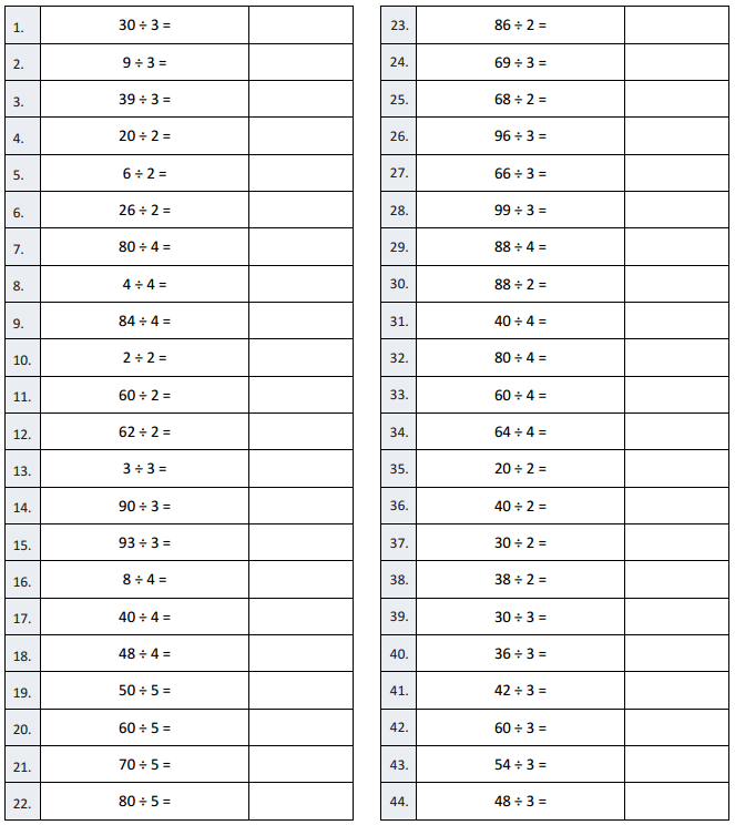 Eureka Math Grade 4 Module 3 Lesson 19 Sprint Set Answer Key 2