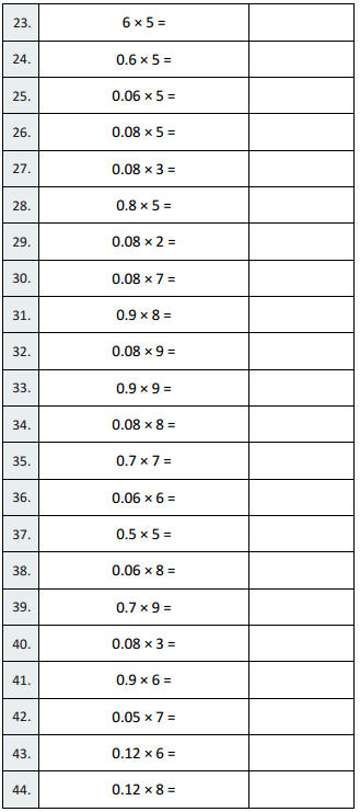 Eureka Math Grade 5 Module 2 Lesson 11 Sprint Answer Key 4