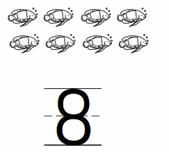 Go-Math-Grade-K-Chapter-3-Answer-Key-Represent-Count-and-Write-Numbers-6-to-9-Count-and-Write-to-8-Homework-practice-3.6-Question-2