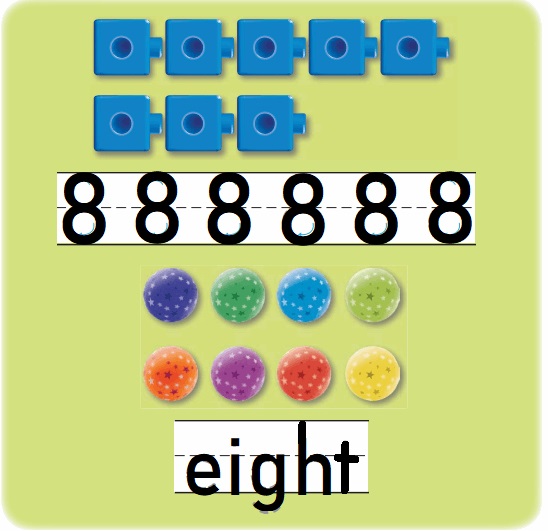 Go-Math-Grade-K-Chapter-3-Answer-Key-Represent-Count-and-Write-Numbers-6-to-9-Lesson-3.6-Count-and-Write-to-8-Listen-and-Draw
