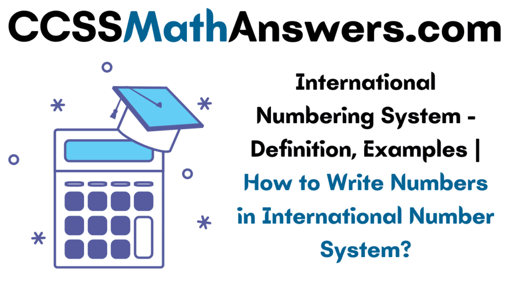 International Numbering System