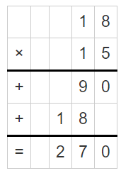 Worksheet on 18 Times Table 2