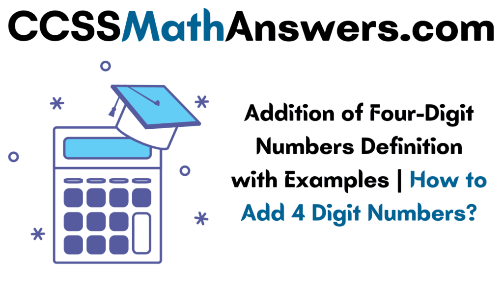 Addition of Four Digit Numbers